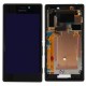 LCD SONY XPERIA M2/S50H ORIGINAL COMPLETE WITH FRAME BLACK COLOR