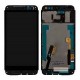 LCD HTC FOR ONE E8 COMPLETE WITH FRAME ORIGINAL BLACK COLOR
