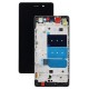 DISPLAY HUAWEI FOR ASCEND P8 LITE COMPLETE WITH FRAME ORIGINAL BLACK COLOR 