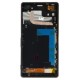 SONY FRONT COVER + DISPLAY UNIT FOR ZPERIA Z3 BLACK