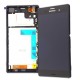 SONY FRONT COVER + DISPLAY UNIT FOR ZPERIA Z3 D6603 BLACK
