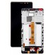 LCD HUAWEI ASCEND MATE S WITH TOUCH SCREEN + FRAME BLACK COLOR 