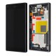 LCD SONY XPERIA Z5 COMPACT WITH TOUCH SCREEN AND FRAME ORIGINAL BLACK COLOR 
