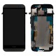 LCD HTC M8 ORIGINAL WITH TOUCH SCREEN AND FRAME BLACK