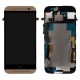 LCD HTC M8 ORIGINAL WITH TOUCH SCREEN AND FRAME  SHARP VERSION GOLD