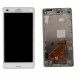 LCD SONY Z1 MINI COMPLETE WITH FRAME WHITE COLOR