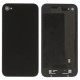 BATTERY COVER IPHONE 4S HC BLANK WITHOUT ANY LOGO BLACK
