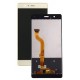 LCD for Huawei P9 Cell Phone, (Gold, with touchscreen)