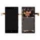  	LCD for Nokia 830 Lumia Cell Phone, (black, with touchscreen, with frame)