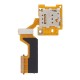 New Original HTC One M9 SIM Card Holder Reader Tray with Connecting Flex Cable