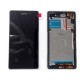LCD for Sony D6502 Xperia Z2, D6503 Xperia Z2 Cell Phones, (black, with touchscreen, with front panel) 