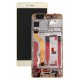 LCD HUAWEI FOR ASCEND P9 COMPLETE WITH TOUCH DISPLAY AND FRAME GOLD COLOR