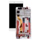 LCD HUAWEI FOR ASCEND P9 COMPLETE WITH TOUCH DISPLAY AND FRAME WHITE COLOR