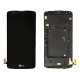 LG DISPLAY K8 FULL TOUCH SCREEN AND FRAME ORIGINAL BLACK