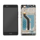 DISPLAY HUAWEI ASCEND P9 LITE WITH TOUCH SCREEN AND FRAME ORIGINAL BLACK