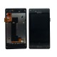 SONY XPERIA MIRO ST23i DISPLAY WITH TOUCH SCREEN + FRAME BLACK