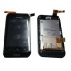 SONY XPERIA TIPO ST21i DISPLAY WITH TOUCH SCREEN + FRAME ORIGINAL BLACK