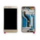 DISPLAY HUAWEI P8 LITE 2017 WITH TOUCH SCREEN   FRAME ORIGINAL GOLD COLOR