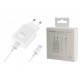 CARICABATTERIE USB HUAWEI + CAVO TYPE-C FAST CHARGER AP81 BIANCO 22.5W