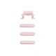 SIDE BUTTONS 1 SET 4 PIECES FOR IPHONE 6 PLUS PINK