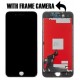 LCD IPhone 8 Fullset Black WITH CAMERA SUPPORT AND SENSOR SUPPORT ZY