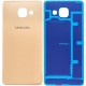 Genuine Samsung Galaxy A3 2016 A310 Gold Glass Battery Cover - GH82-11093A