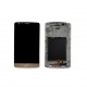 LCD LG D722/G3 S MINI WITH TOUCH SCREEN AND FRAME GOLD