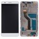 LCD for Huawei Honor 5x Cell Phone, withe, with touchscreen, with frame 