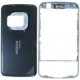 HOUSING COMPLETE ORIGINAL NOKIA N96 TITANIO/GREY (ONLY FRONT AND BATTERY COVER)