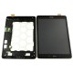 DISPLAY SAMSUNG SM-T550 GALAXY TAB A 9.7 WIFI WITH TOUCH SCREEN AND FRAME ORIGINAL COLOR BLACK