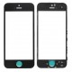 GLASSES IPHONE 5 APPLE WITH FRAME AND OCA ADHESIVE BLACK