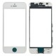 GLASSES IPHONE 5 APPLE WITH FRAME AND OCA ADHESIVE WHITE