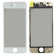 GLASSES IPHONE 5S APPLE WITH FRAME AND OCA ADHESIVE WHITE