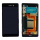 SONY DISPLAY FOR XPERIA M4 AQUA E2303 WITH TOUCH SCREEN AND FRAME COLOR BLACK