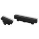 PAIR OF EXTERNAL BUTTONS SONY XPERIA Z5 COMPACT E5823 BLACK COLOR