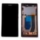SONY XPERIA Z L36H C6603 C6602 DISPLAY WITH TOUCH SCREEN AND FRAME VIOLET COLOR