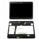 SAMSUNG DISPLAY FOR SM-T530 GALAXY TAB 4 10.1" WIFI WITH TOUCH SCREEN AND ORIGINAL FRAME COLOR BLACK