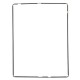 FRAME TOUCH APPLE IPAD 2 BLACK COLOR WHIT ADHESIVE