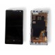 LCD NOKIA LUMIA 1020 WITH TOUCH SCREEN   FRAME BLACK