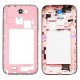 COVER CENTRALE SAMSUNG N7100 PINK