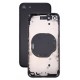 REAR COVER APPLE IPHONE 8  WITH FRAME BLACK COLOR