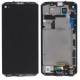 DISPLAY WITH TOUCH SCREEN AND FRAME LG Q8 H970 COLOR BLACK