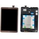 LCD   TOUCH SCREEN AND FRAME SAMSUNG SM-T560 GALAXY TAB E 9.6 WIFI ORIGINAL COLOR BROWN