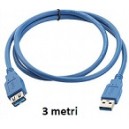 3MT AM / AF USB 2.0 extension cable