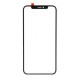FRONT GLASS FOR IPHONE X BLACK