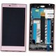 DISPLAY WITH TOUCH SCREEN AND FRAME SONY XPERIA L2 H3311 COLOR PINK