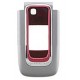 FRONT COVER NOKIA 6131 SILVER RED