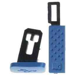USB + MEMORY CARD DOOR NOKIA 5320 BLUE