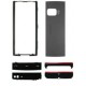 HOUSING ORIGINAL NOKIA X6 BLACK (BATTERY COVER + MIDDLE + FUNCTION KEYPAD + TOP AND BOTTOM COVER)