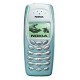 FRONT COVER NOKIA 3410 LIGHT GREEN
